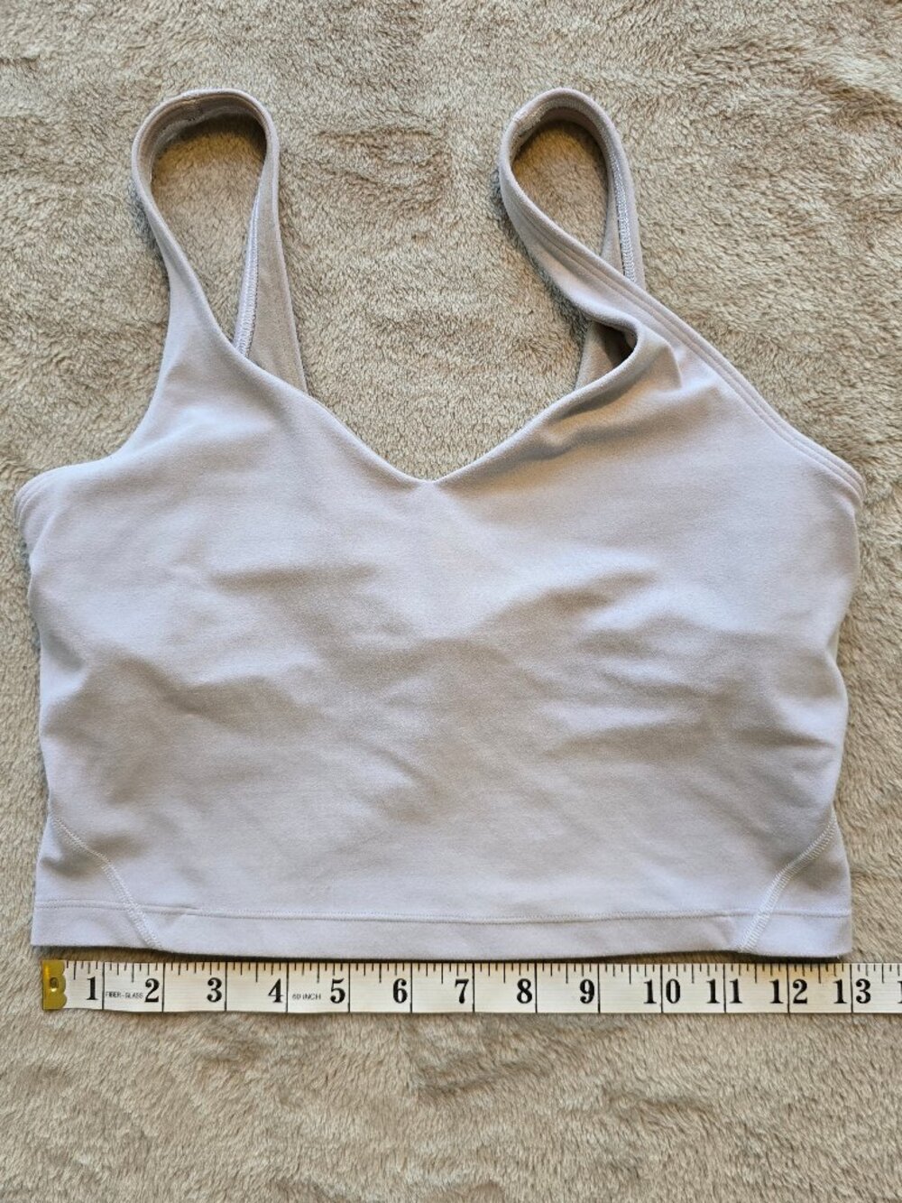 lululemon athletica Align Tank Top — Size 6 light sage